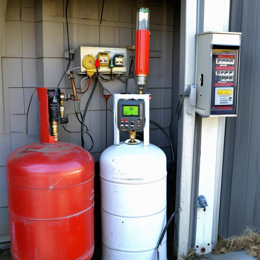 propane pumps, meters or dispensers photo